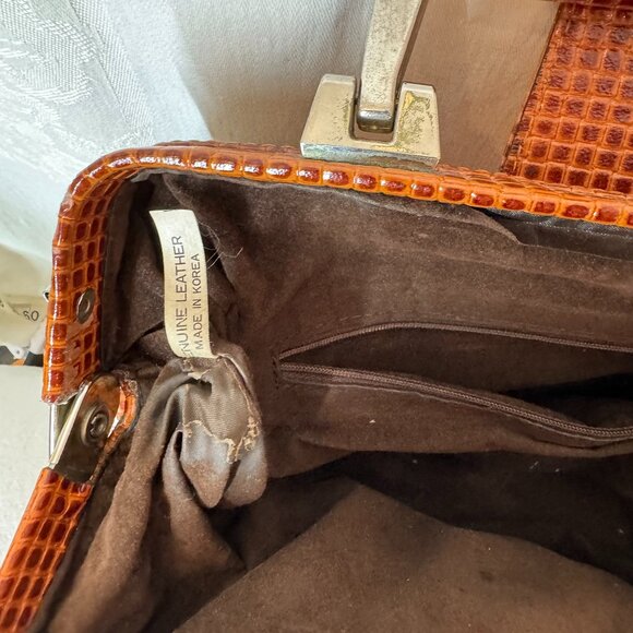 Vintage Leather Project Bag - Picture 7 of 8